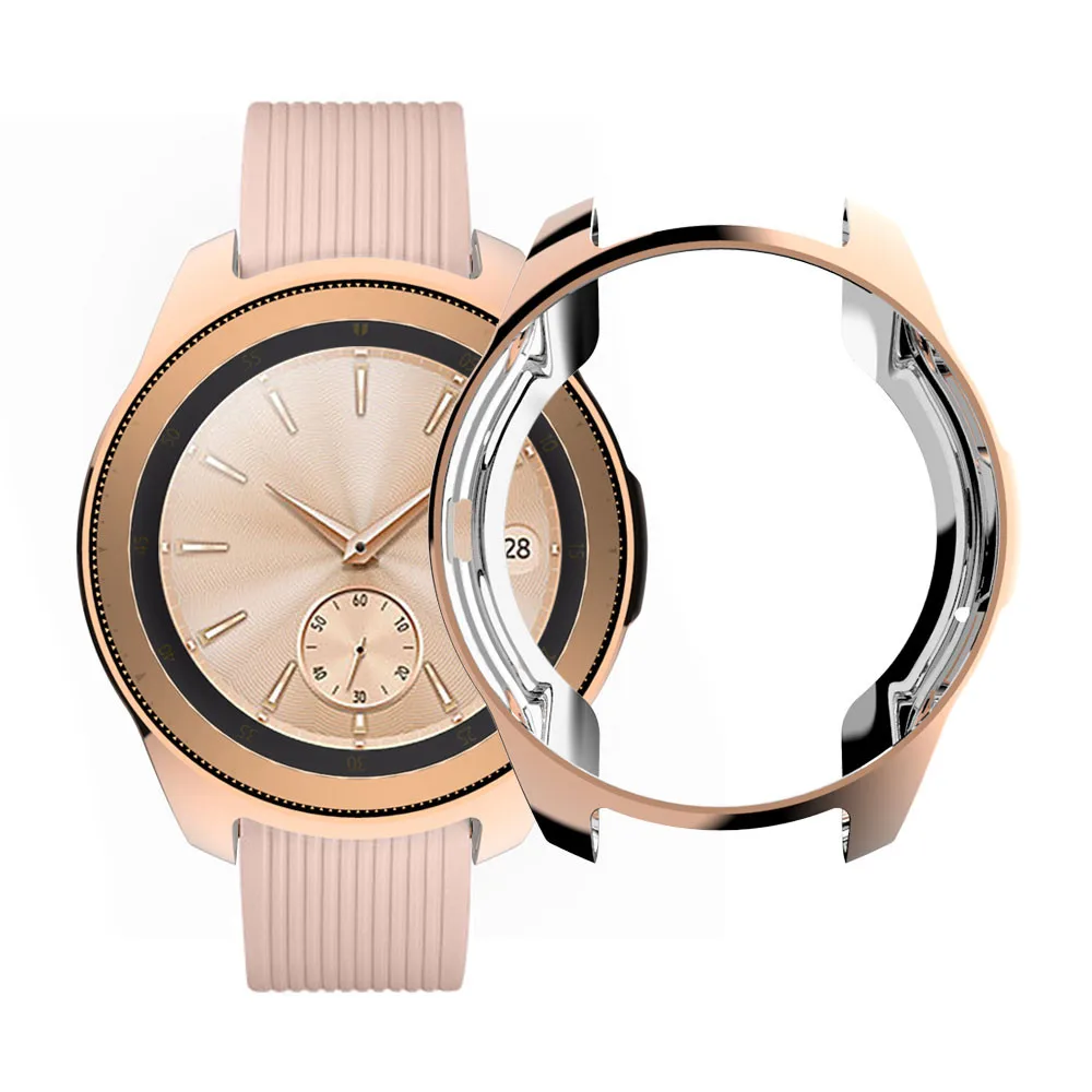 

5 color 46mm Protection Case For Samsung Galaxy Watch 42mm Ultra-thin Soft TPU Protection Silicone Case Watch Cover 26