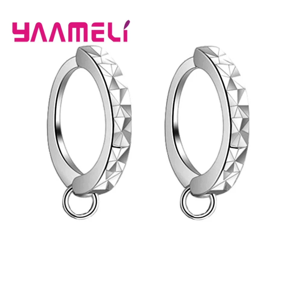 

20X Wholesale 925 Sterling Silver Hoop Lever Back Earrings Making Components Jewelry Findings Huggie Earwires Accessory