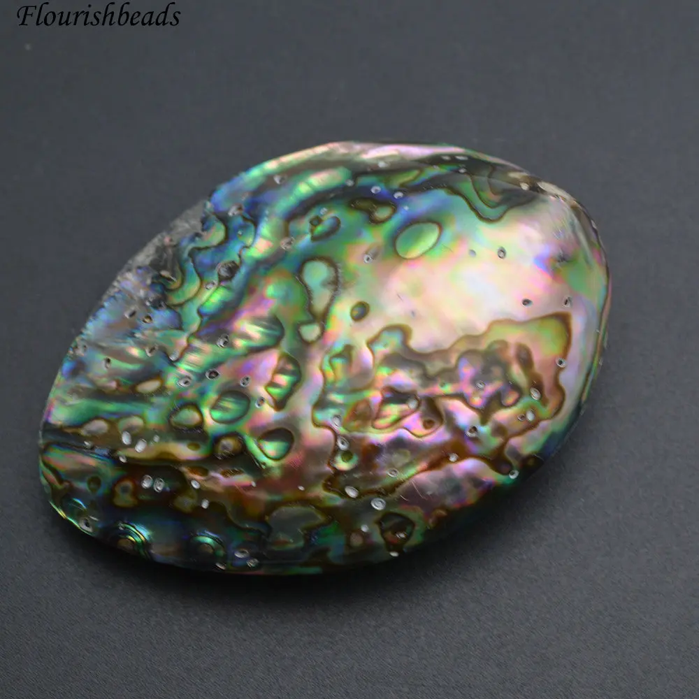 

Big Size Natural Abalone Shell Loose Beads 7pc per lot