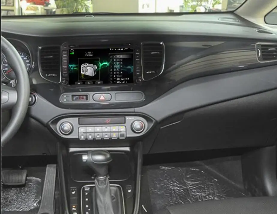 Perfect Car Multimedia Player Android 9.0 64G GPS 2 Din car dvd player for  Kia Carens 2013 2014 2015 2016 2017 2018 wifi car radio DSP 1
