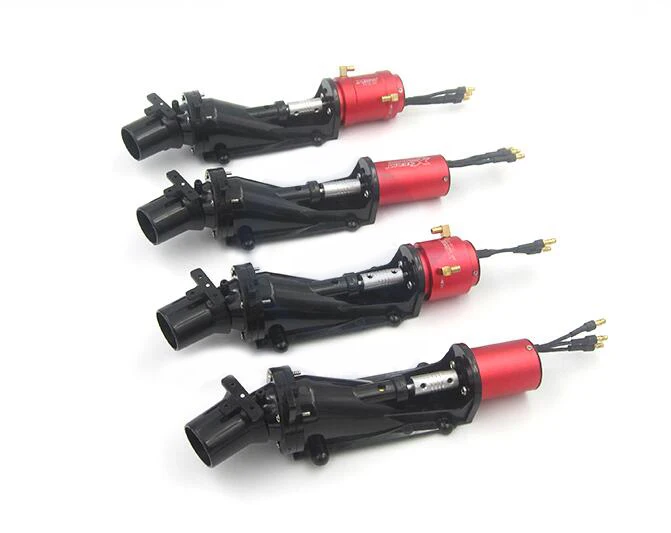 

25mm Water Jet Boat Pump Spray Water Thruster W/ 2835/2850 Brushless Motor Set Spare Part For 60cm-90cm RC Model Jet Boats