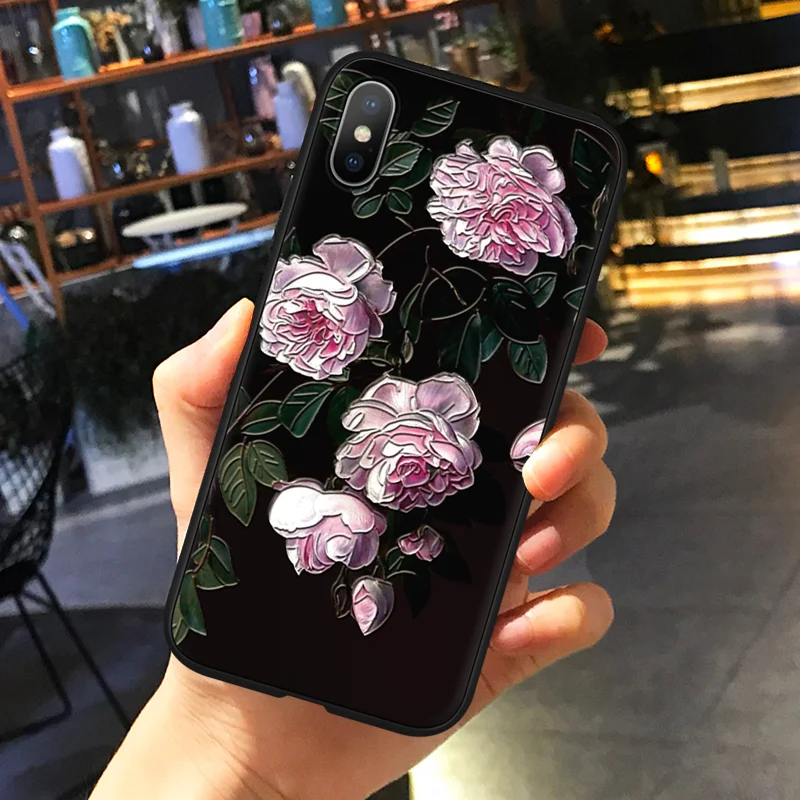 Чехол с 3D тиснением и подсолнухом для Huawei P20 Lite P30 Mate 10 20 Pro P Smart Plus 2019 чехол из ТПУ