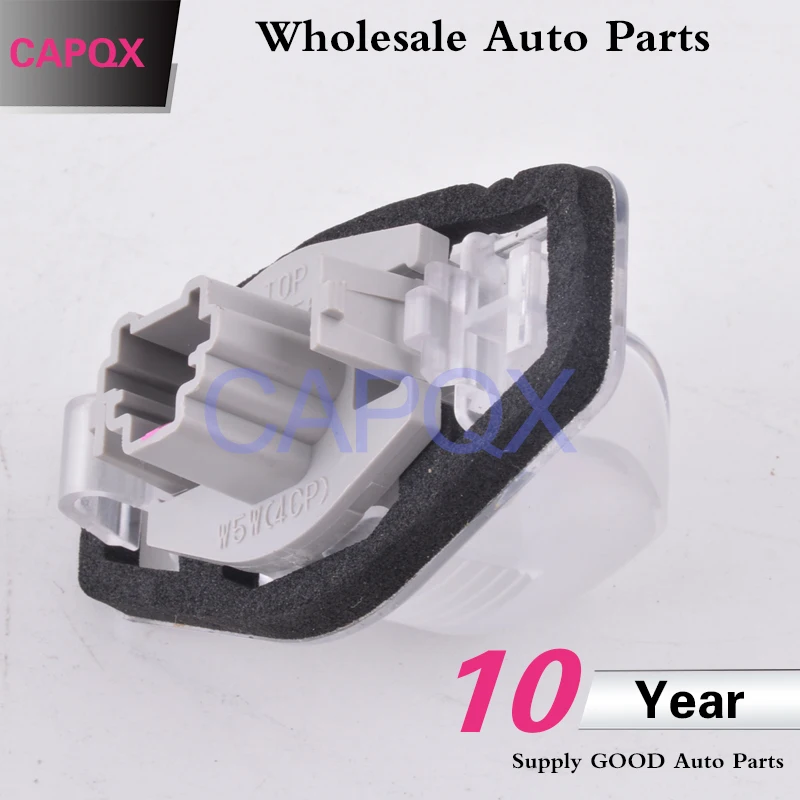 CAPQX для Honda ODYSSEY фара номерного знака авто задний номерной знак объектив 2003 2016 OEM