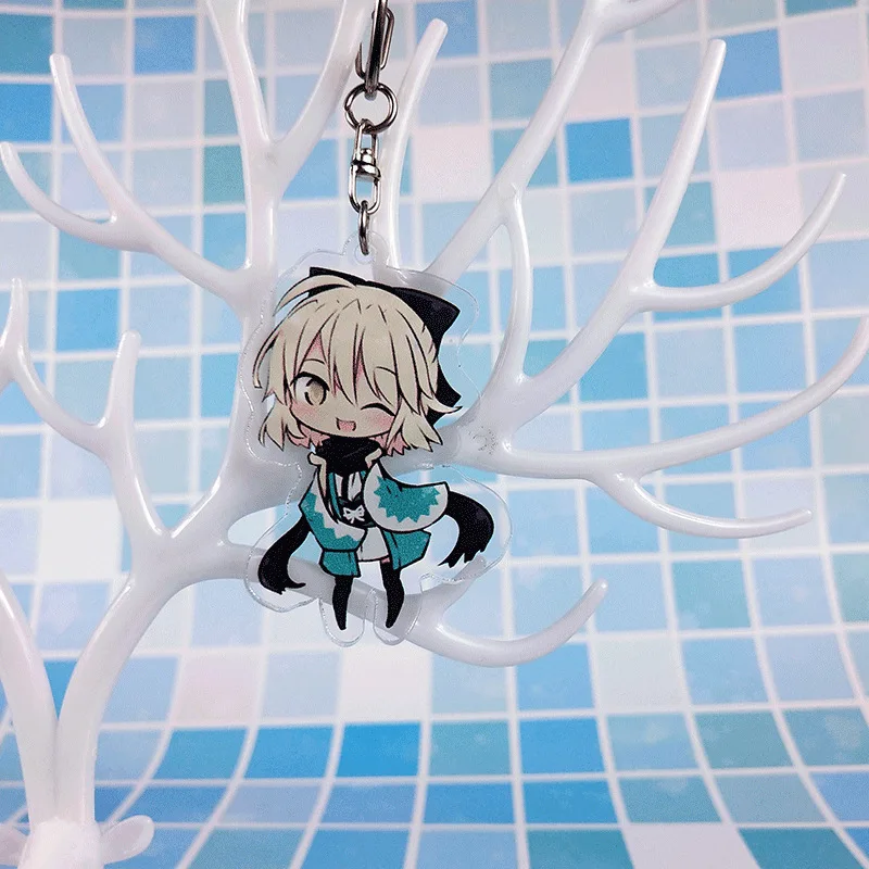 1 шт. аниме брелок Fate/Grand заказ Game Fate Grand FGO Saber Astolfo для ключей llaveros para mujer|Брелоки| |