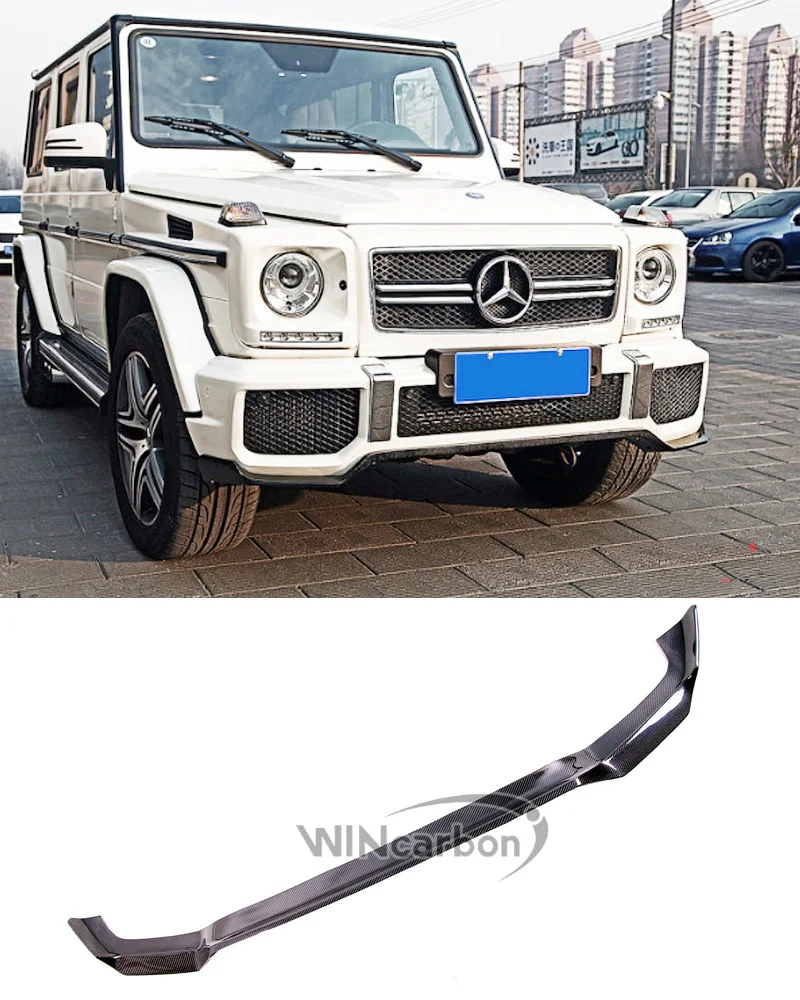 

M STYLE REAL CARBON FIBER FRONT LIP SPOILER FOR BENZ W463 G63 G65