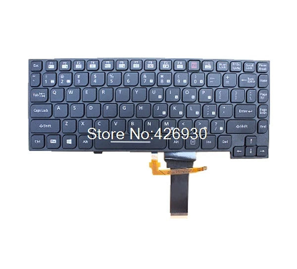 Клавиатура для ноутбука Panasonic Для Toughbook 54 CF-54 N2ABZY000470 DK-AK22CA01 FM141 США с подсветкой - Цвет: With Backlit