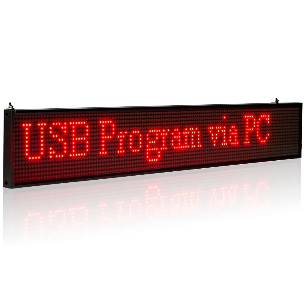 34CM P5MM SMD LED Display Board Programmable Scrolling Message led sign Multi-color Optional yellow blue green white Same Price