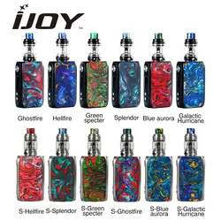 Новый IJoy Shogun Univ комплект работает на Двойной 18650 180 Вт коробка мод Катана Vape танк 2 мл/5,5 мл испаритель электронная сигарета вейп набор VS