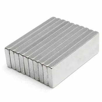 

10pcs N52 Strong Neodymium Magnets Powerful Rectangular Block Rare Earth Magnets 25x10x3mm Powerful High Energy Magnet