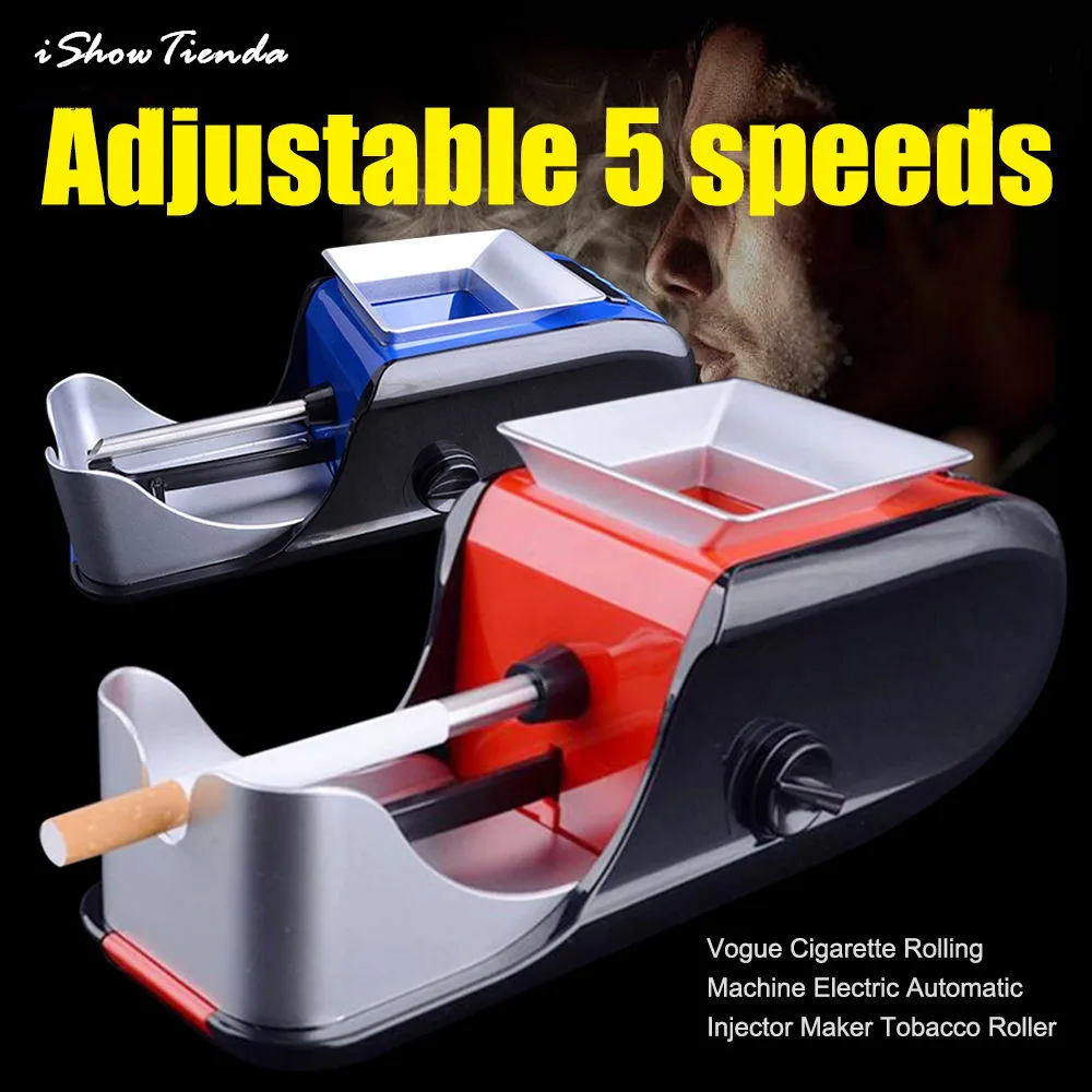 

1PC 22.5*7*8.2cm Vogue Cigarette Rolling Machine Electric Automatic Maker Tobacco Roller Electric Cigarette Rolling Machine