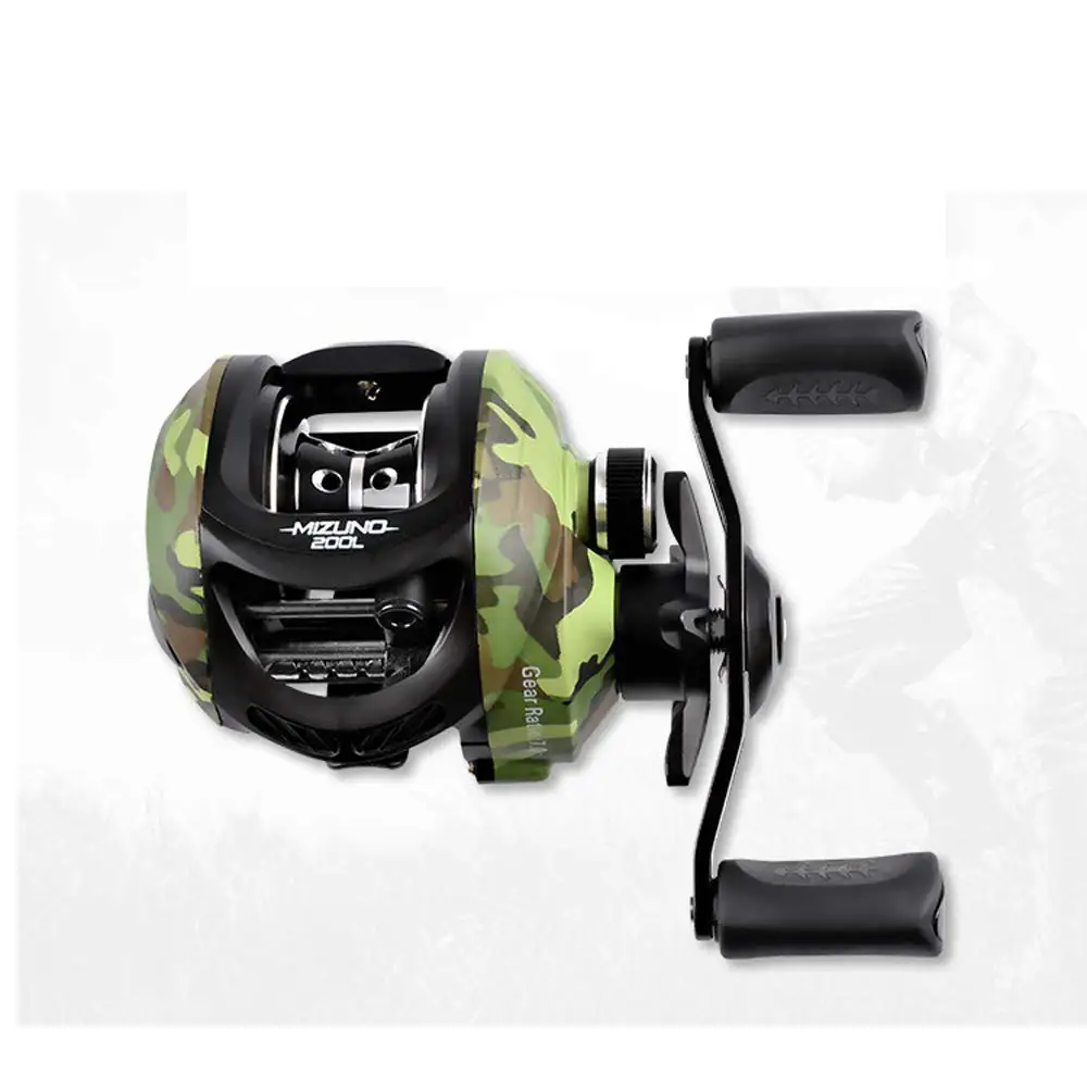 

Baitcasting Fishing Reel 11 Lb Powerful Drag 7.0:1 Gear Ratio Ultra Smooth Powerful Fishing Reel 4 +1 BB Casting Reel for Freshw
