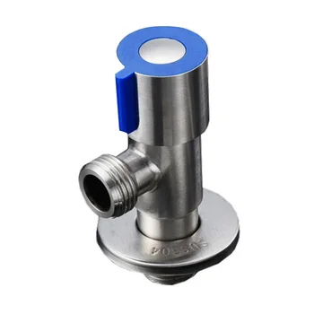 

Double Valve Anti-explosion Lead-free Angle Valve Water Seal Valve Bathroom Accessories for Toilet Bathroom Kitchen