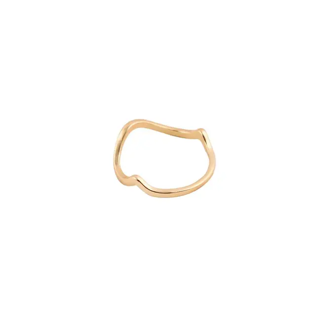 Shuangshuo Vintage Wave Ring Engagement Ring Women Silver Ring Fashion Jewelry K Shuangshuo Vintage Wave Ring Engagement Ring Women Silver Ring Fashion Jewelry K