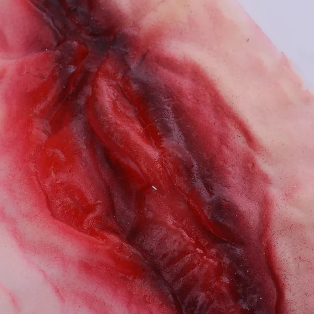 Halloween maquiagem coagulado sangue gel falso sangue zumbis estágio sangue  efeitos especiais cicatriz ferida falso mancha de sangue - AliExpress