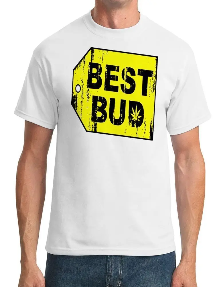 Best Bud Funny Stoner Mens T Shirtin TShirts from Men's Clothing on