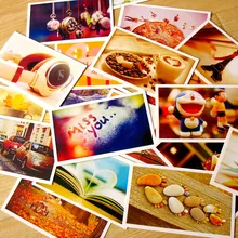 Винтажный набор бумажных мини-открыток поздравление/Спасибо/поздравительная открытка с пожеланиями на день рождения/Подарочные канцелярские принадлежности Школьные принадлежности