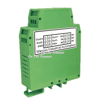 

Pt100 guide type two inlet and two out of platinum thermal resistance signal isolation transmitter (Pt100 to 4-20mA)