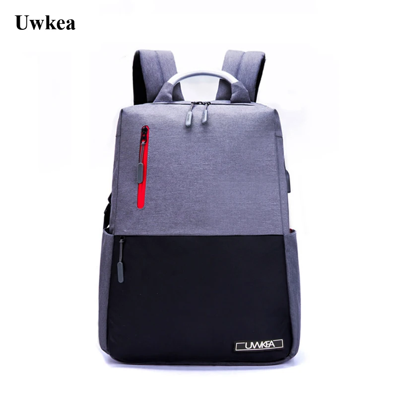

Uwkea New Arrival USB Recharging Design High Capacity Travel Backpack Fit for 15Inches Laptop