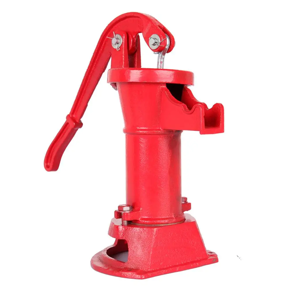 Yonntech Cast Iron Stand Hand Water Pump Well Base Cast Iron Stand Hand Water Pump