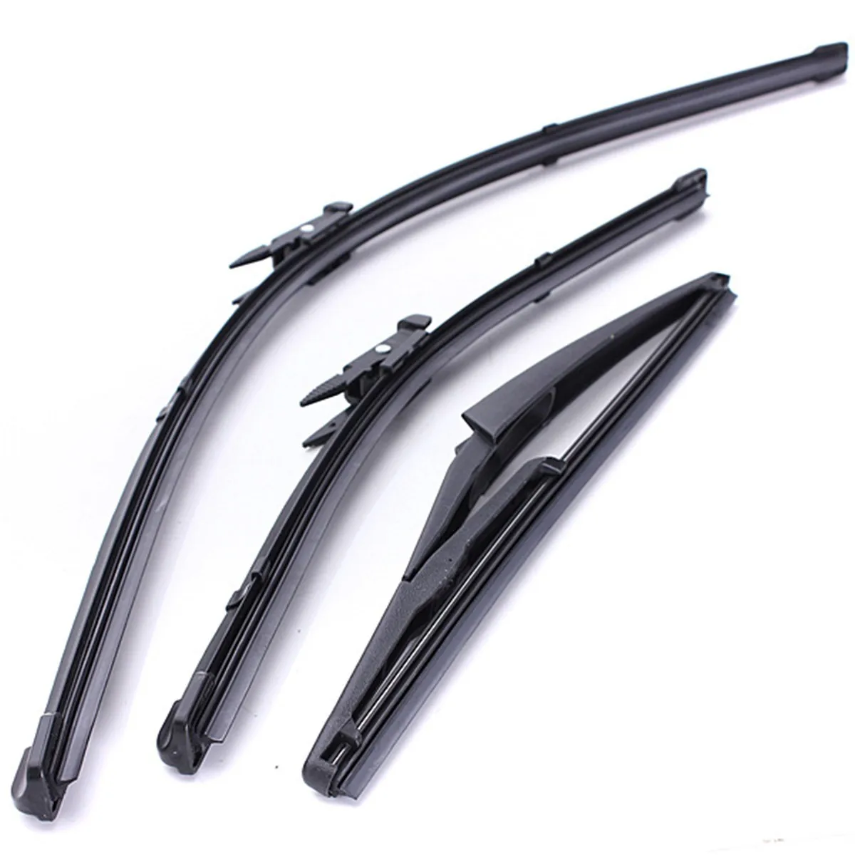 Economici 3 pz set RHD Parabrezza Flat Wiper Blades Set Anteriore Posteriore Per Fiat grande punto Genuino 2005 2014