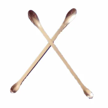 

10 piece Stainless steel spoon in Laboratory double head reagent spoon 180mm