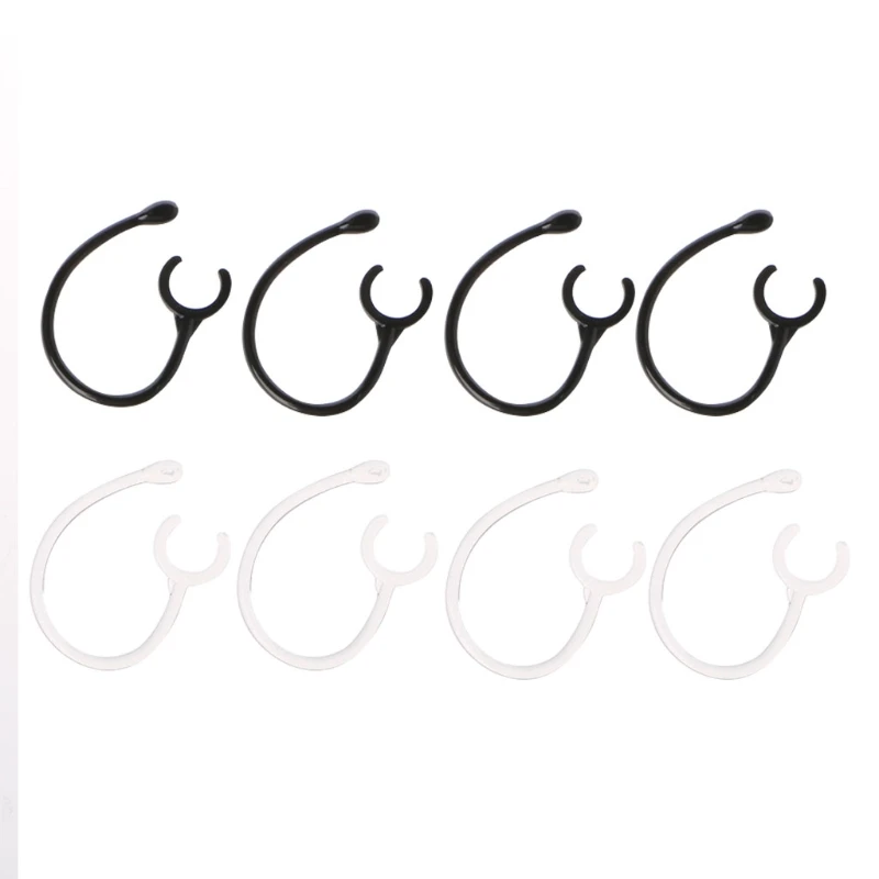 

OOTDTY 4 Pairs Replacement 10.5mm Earhook Loop Clip For Bluetooth Headphone Earphone