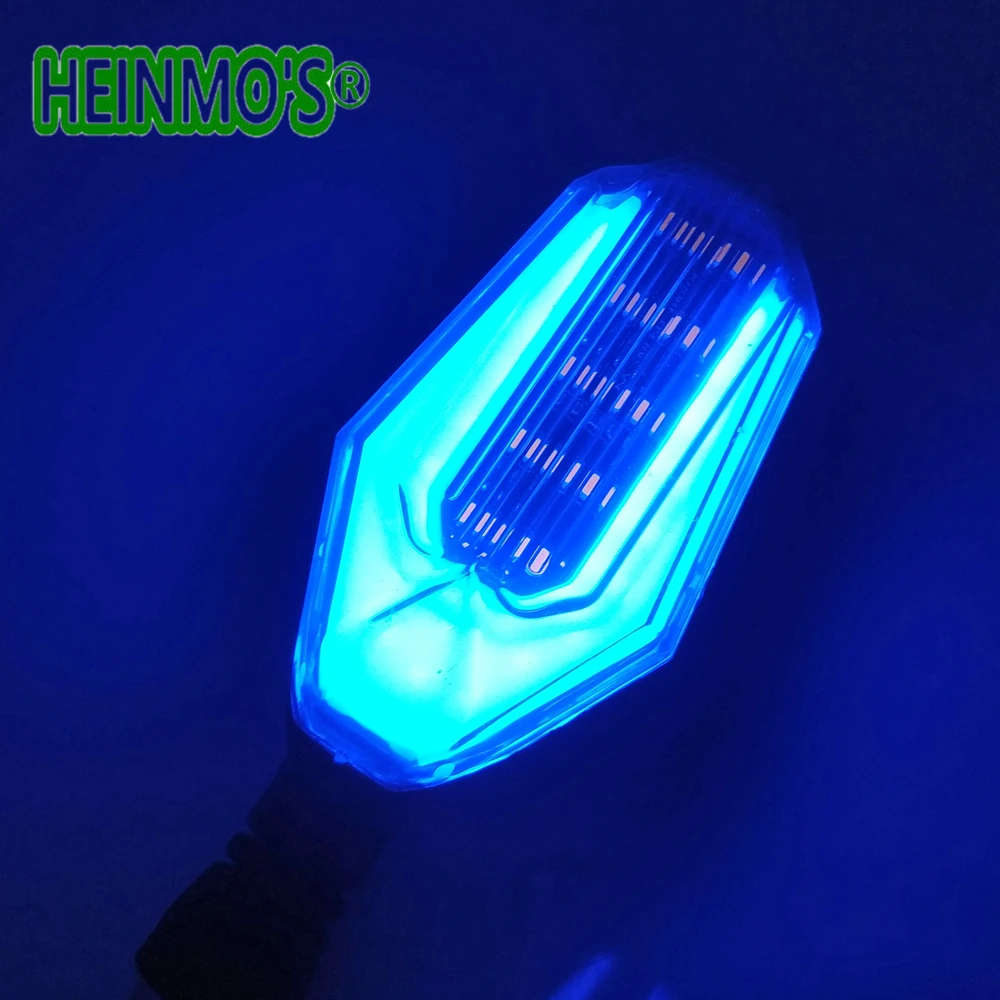 (AK) 12V LED Motorcycle Motorbike Rear Tail Turning Turn Signal Flasher Flashing Indicator Light Blinker Lamp (23)