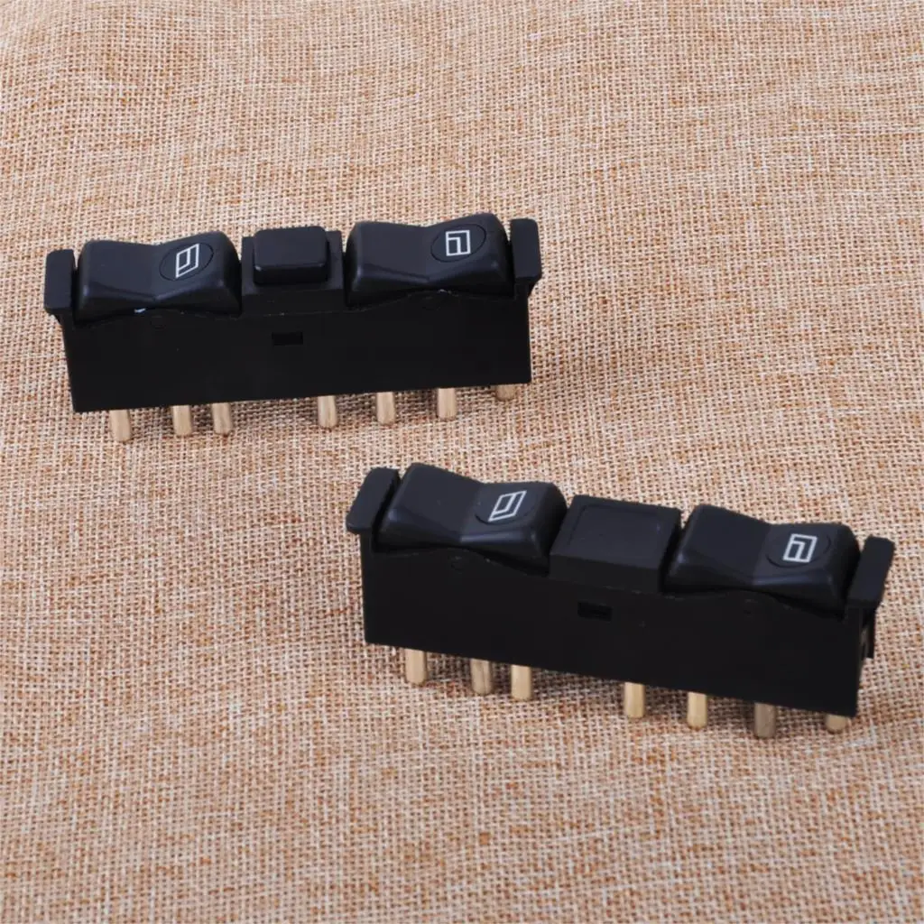 

CITALL 0008208210 0008208110 New 2pcs Door Electric Power Window Switch fit for Mercedes Benz W201 W123 W126 C126