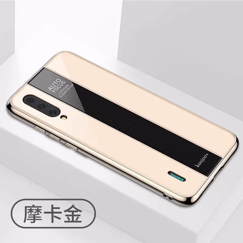 Для xiaomi mi A3 чехол Роскошный края из ТПУ + Жесткий ПК плексиглас жесткий защитный