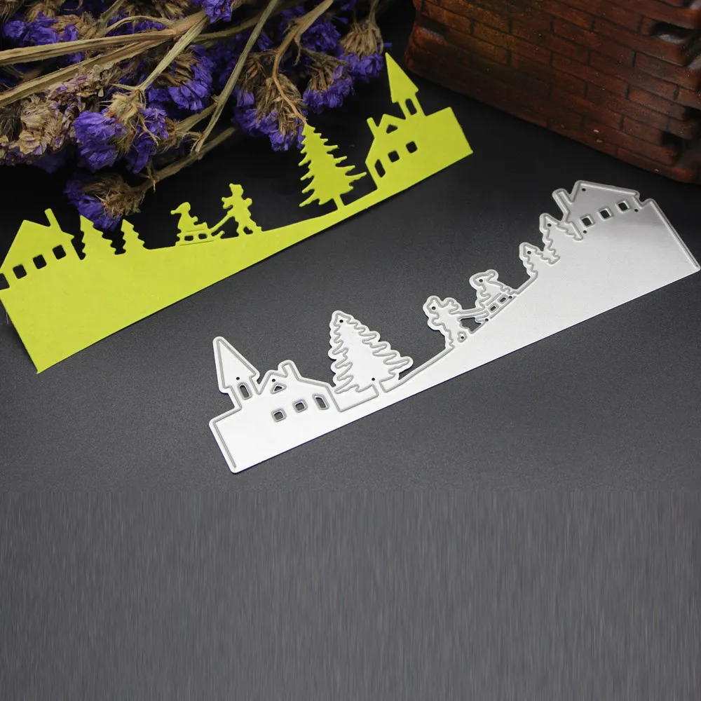 

Christmas Tree squirrel Metal Cutting Dies Stencils for Scrap Cuts Embossing Folder Paper Card Die Template Craft DIY &e