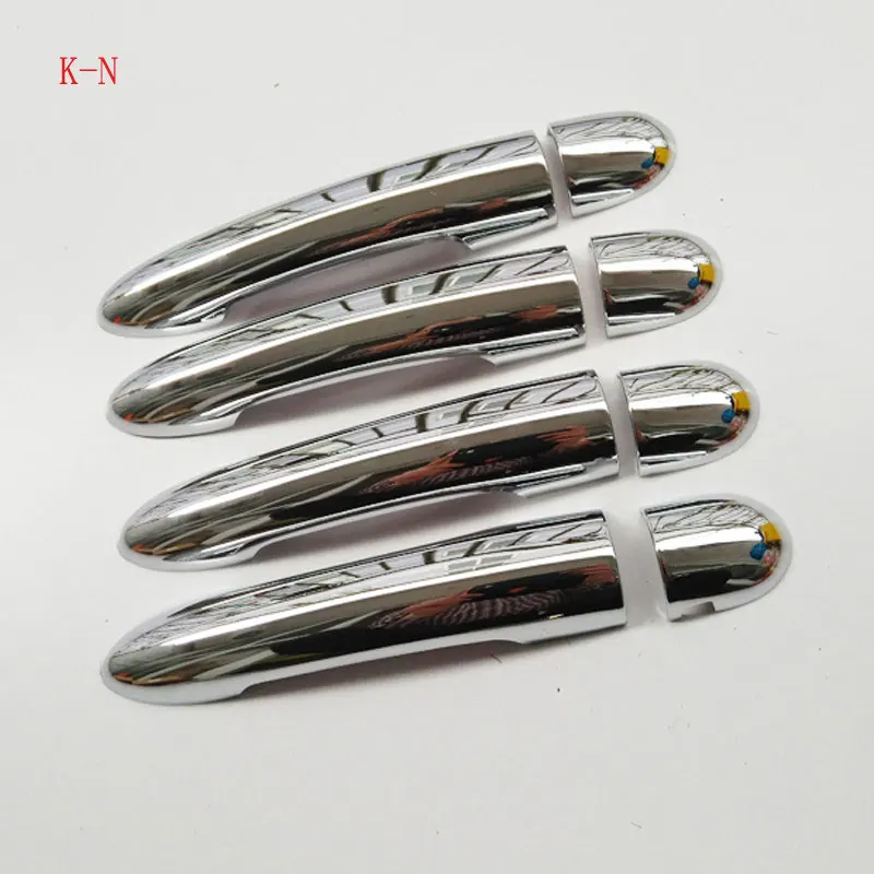 

For Renault Espace IV 2003 2013 Abs Chrome Door Handle Catch Cover Trim Car Styling Sticker Atuo Accessories & Parts 8 Pcs