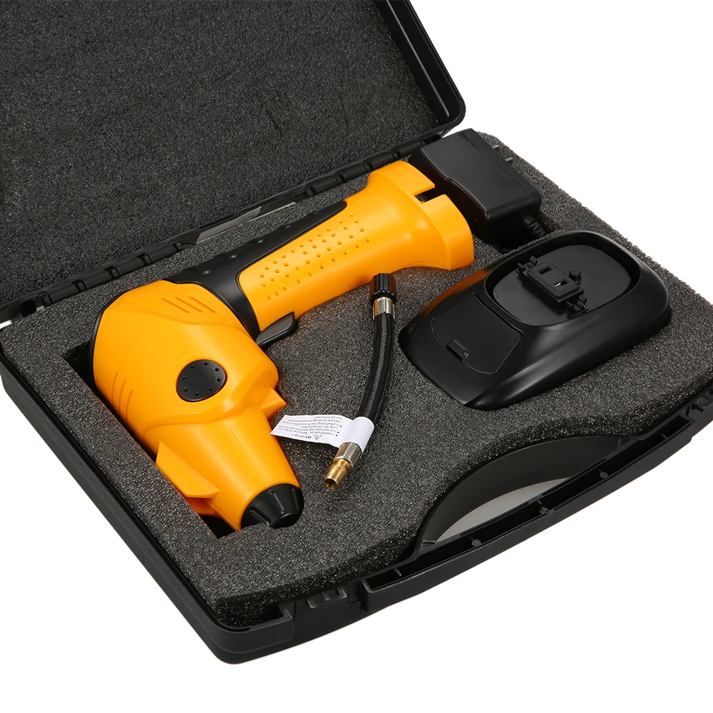 

Wireless Handheld Rechargeable Cordless Tire Inflator Automatic Vehicle Pump Multifunctional Portable Emergency Air Compressor