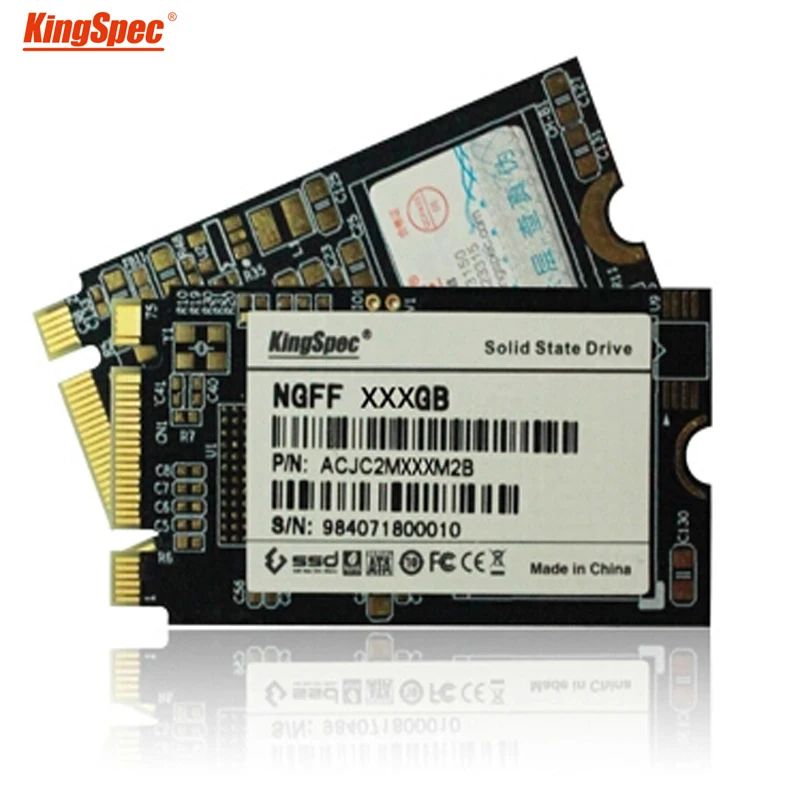 kingspec 64 Гб M.2 твердотельный накопитель без Кэш NGFF M.2 SSD интерфейс 6 Гбит/с PCIe MLC для LenovoThinkpad hp ASUS