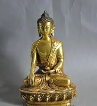 

tibet buddhism brass sakyamuni Shakyamuni Medicine Buddha statue