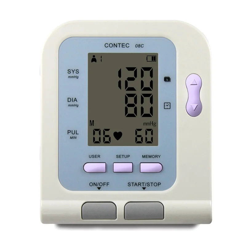 

New Automatic Electronic Blood Pressure Monitor With Soft Ware| Optiona/Spo2 Probe CE FDA