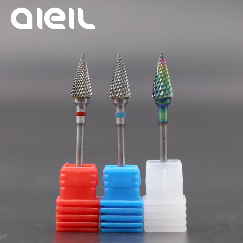 

Nail Drill Bits Carbide Cuticle Tungsten Nail Drill Bits Machine Milling Cutters For Manicure Pedicure Electric Manicure Drill