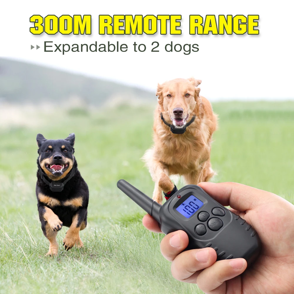 Petrainer 998Dr2 300M Távirányító Újratölthető És Esőálló 100 Szintű