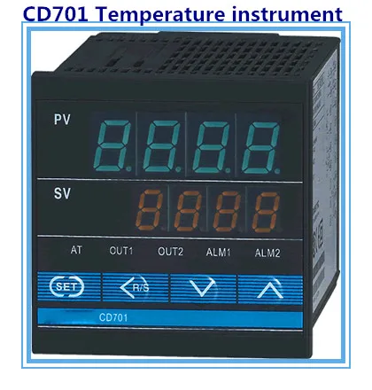 

Good quality Dual Digital PID F/C Temperature Controller intelligent temperature instrument CD701 72*72mm