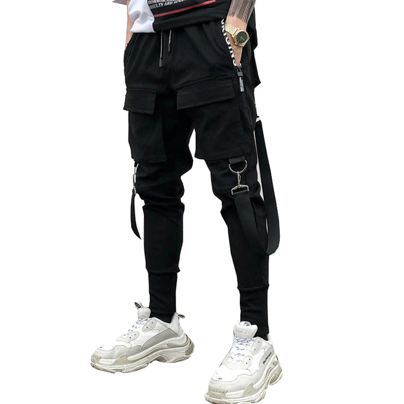 drop shipping Men hiphop harem pants club singer stage costume trousers men cargo joggers streetwear sweatpants  AXP221