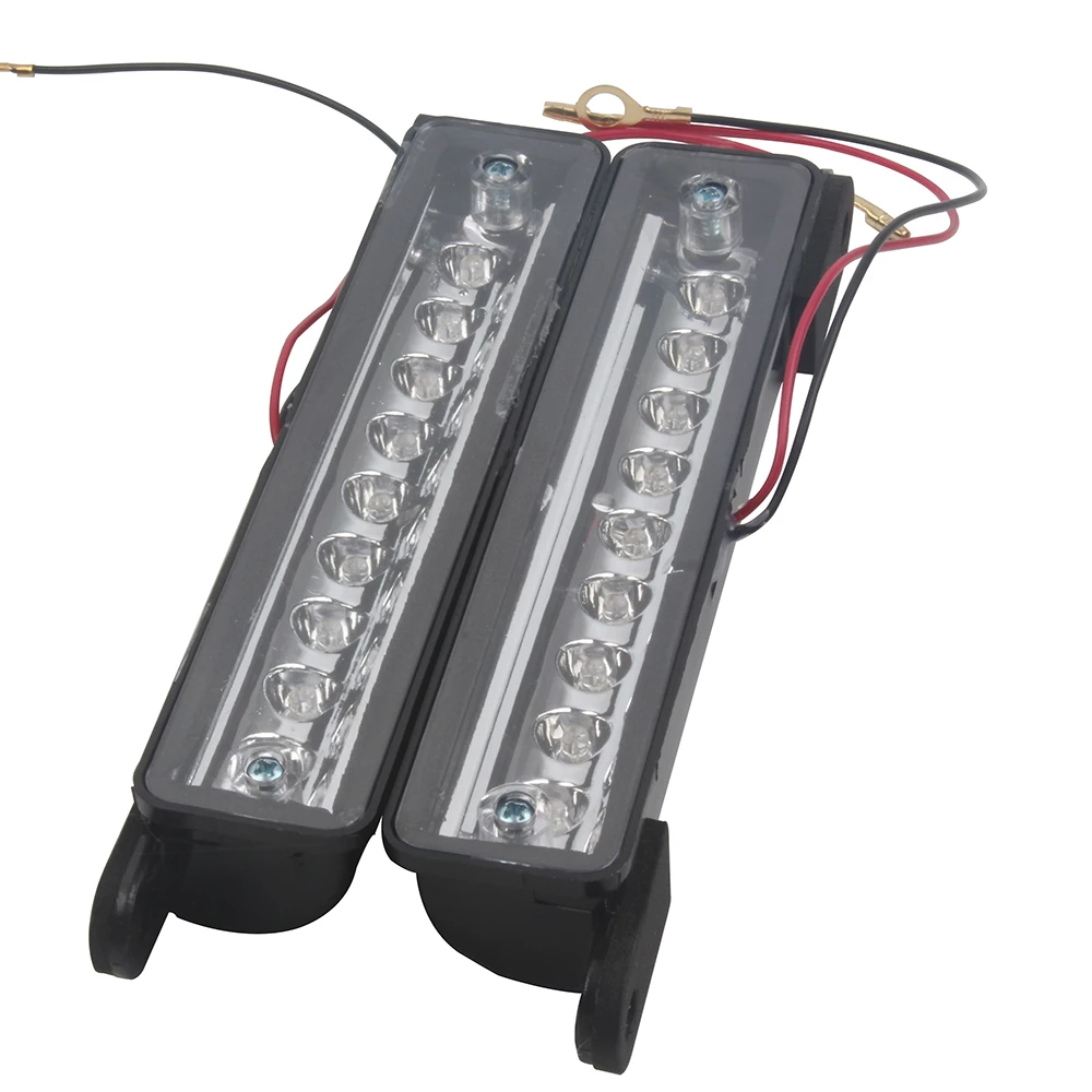 

1 Pair 9 LED Licence Plate Light Rear Tail Lamp Truck Trailer Lorry RV SUV Lights for SUZUKI JIMNY White