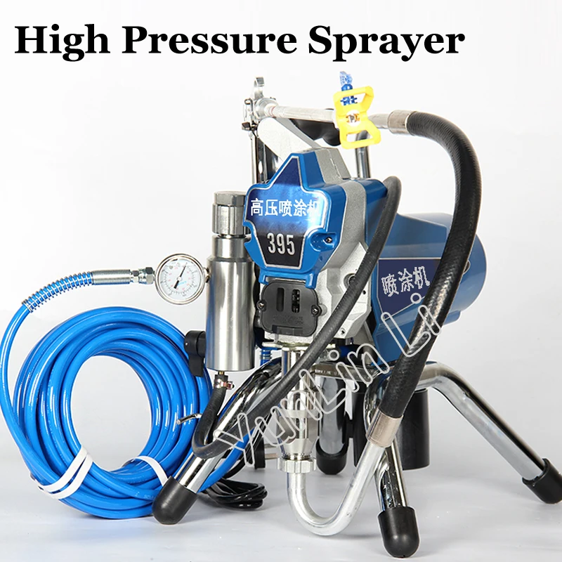 

Electric High Pressure Airless Paint Sprayer 2200W New Professional Waterproof Spray Painting Tools for Paint and Decorating