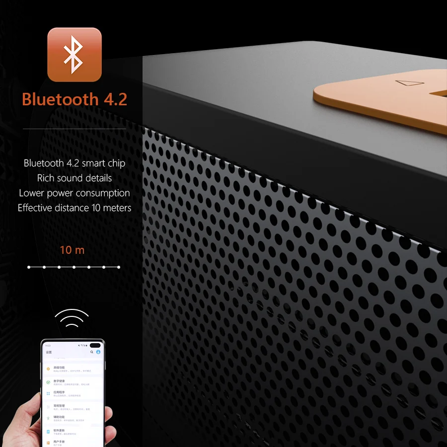 Bluetooth динамик Портативный беспроводной открытый динамик Bluetooth Звуковая система 3D стерео музыка объемный с хорошим басом HIFI динамик