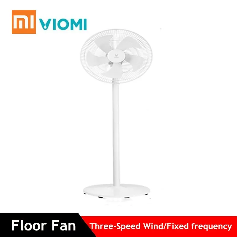 

Xiaomi VIOMI Home Desktop Floor Fan Vertical Three-speed Adjustment Mechanical 40W 220V Fixed Frequency Floor Fan