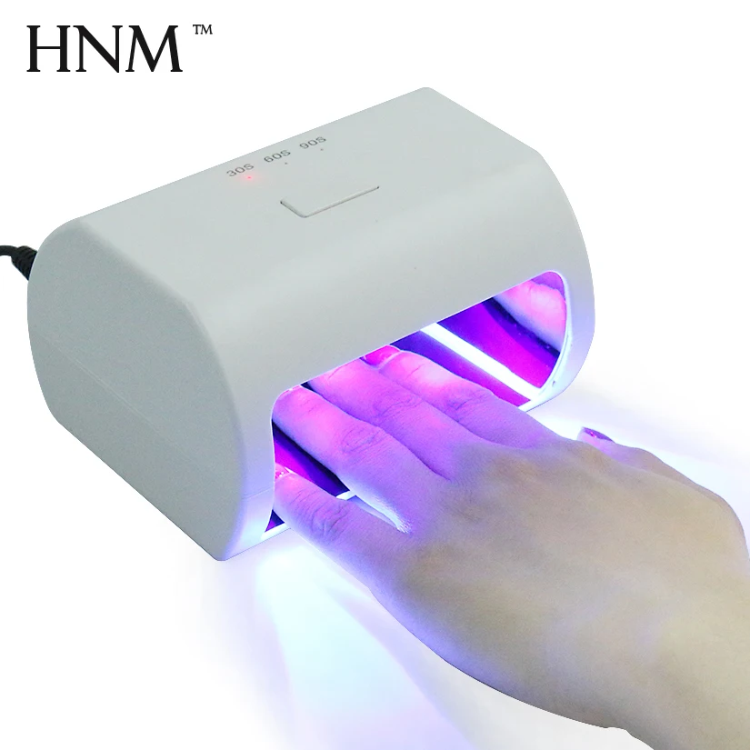 

HNM Professional 30s 60s 90s 3 Timing Seting Nail Gel Dryer UV Gel Polish Curing Lamp Manicure Nail Dryer US EU UK Plug