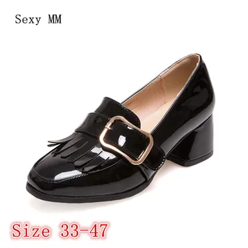 

Pumps Women Oxfords Career Shoes High Heels Woman High Heel Shoes Kitten Heels Size 33 - 40 41 42 43 44 45 46 47