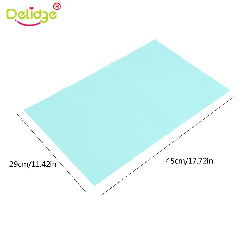 Delidge 45x29 см EVA коврик для торта домашний выпекания Нескользящая тарелка стола