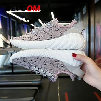 

Fashion Women Sneakers Lace up Flats Shoes Women Summer Flat Shoes Woman 2018 Pink Sneakers Breathable Soft Casual Mesh Shoes
