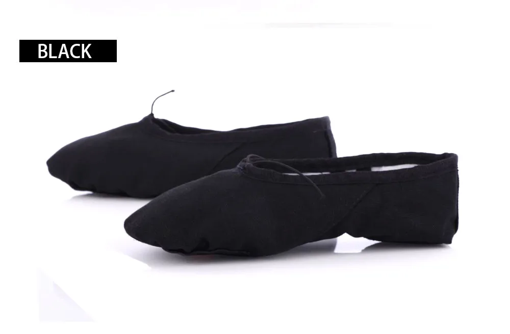 Новые детские танцевальные балетные туфли для взрослых, женские парусиновые тапочки для занятий йогой, для девушек, профессиональная джазовая обувь, 24-45 плюс, мягкие туфли для танцев для девушек