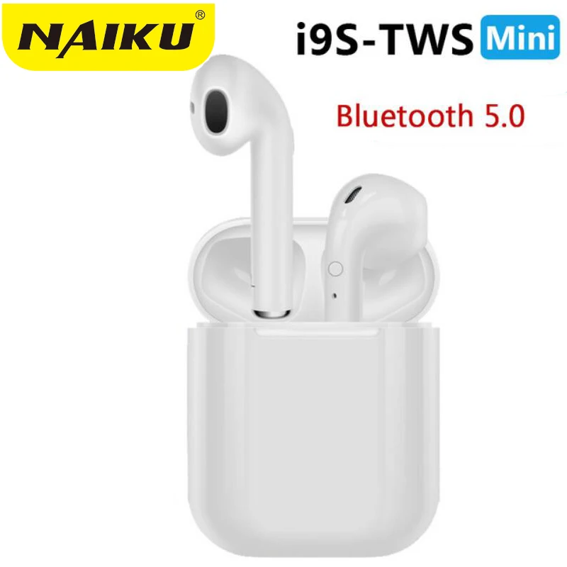 R$25.62 41% de desconto|Venda quente naiku i9s tws mini sem fio bluetooth fone de ouvido estéreo fone de ouvido com caixa de carregamento mic para todo o telefone inteligente-in Fones de ouvido from Eletrônicos on AliExpress 