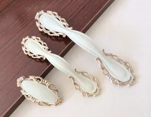 Unique Lvory White Dresser Pulls Handles Drawer Knobs Handles Cupboard Knobs / French Cabinet Handles Knob Kitchen Hardware